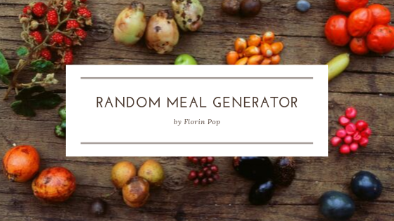 Random Meal Generator